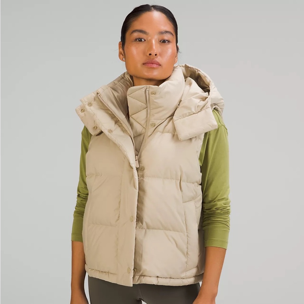 Lululemon Wunder Puff Cropped Vest nwt 6